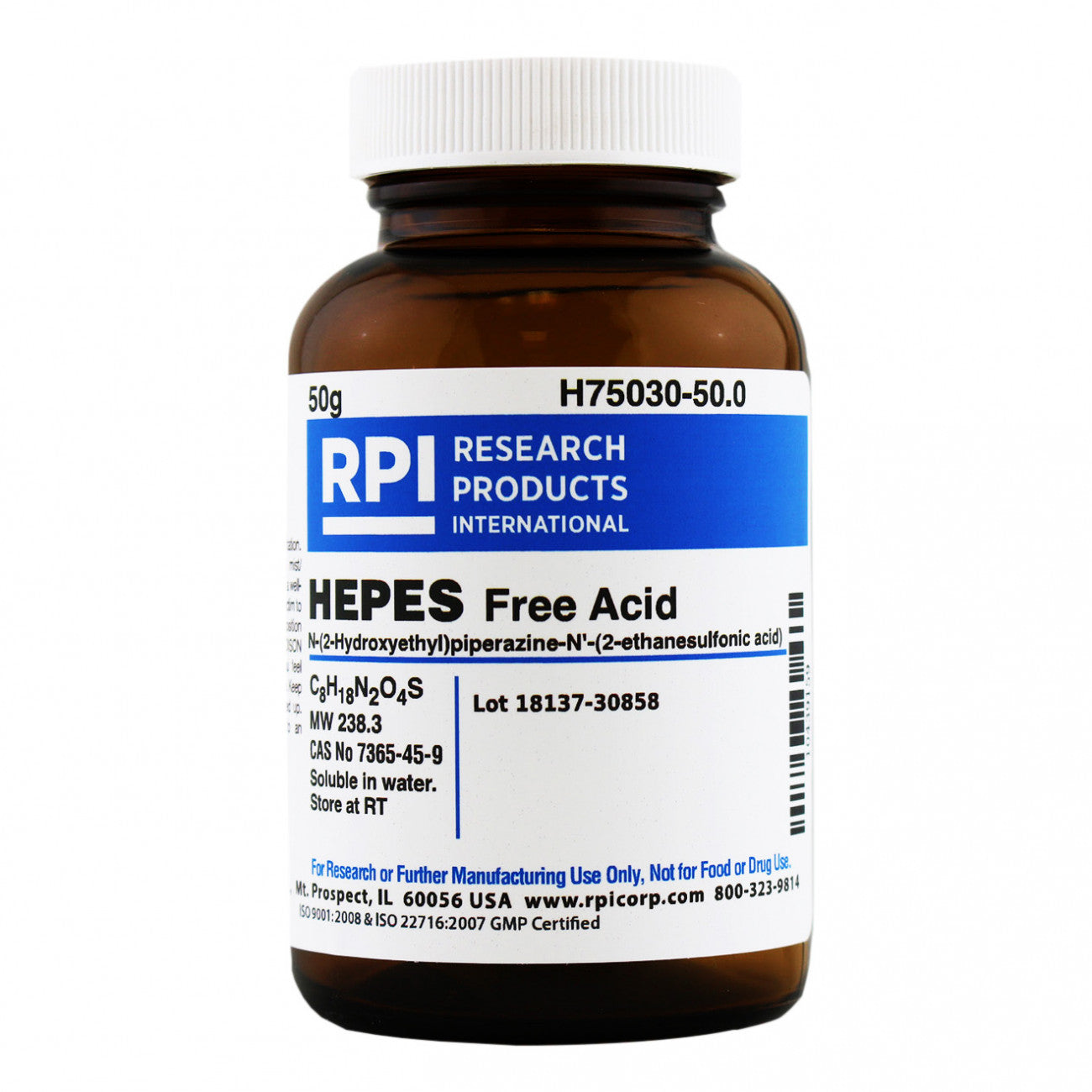1M Hepes (Free Acid?sterile) in Ghana - GRSC Store