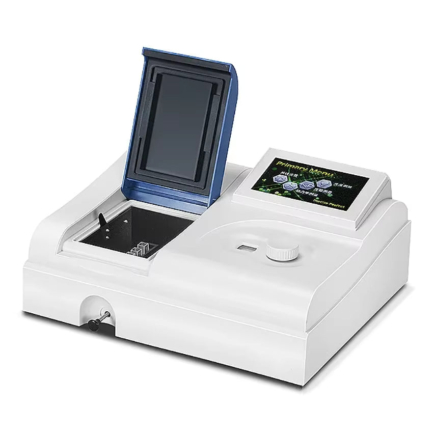 Touch screen UV Spectrophotometer