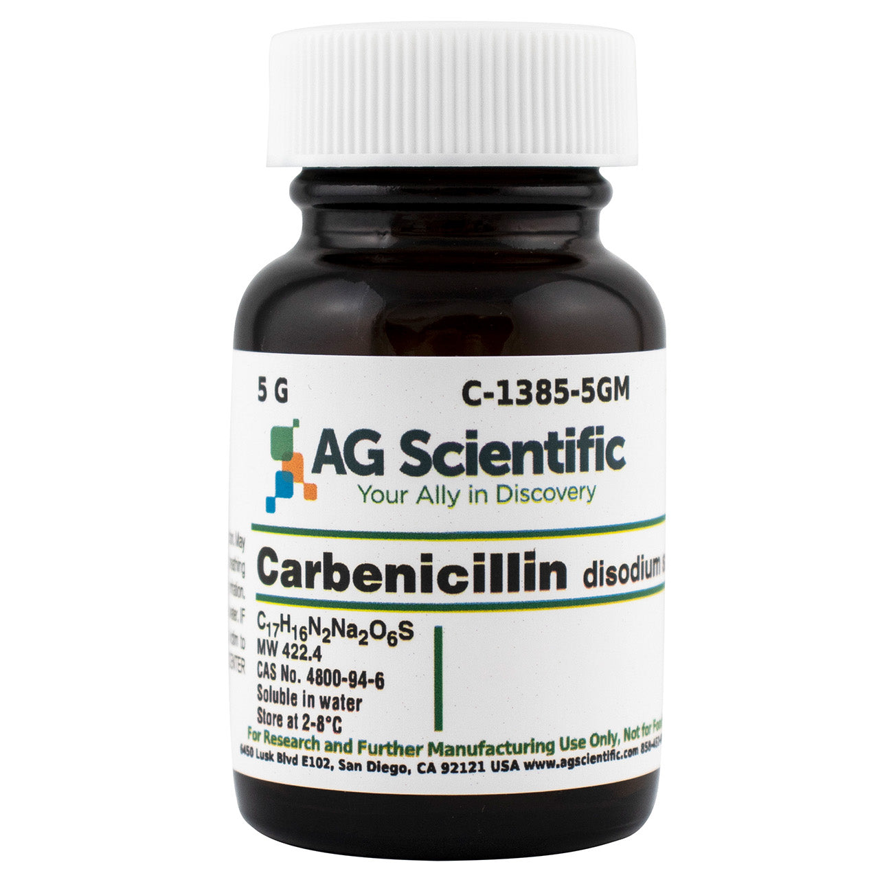 Carbeniclllin Disodium Salt 10g in Ghana - GRSC Store